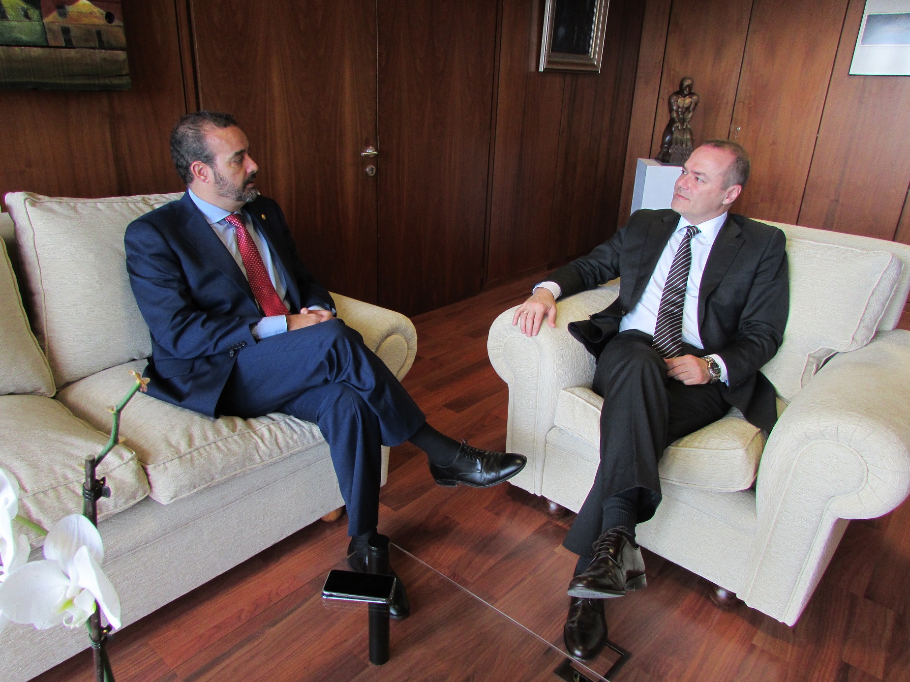 Augusto Hidalgo y Rafael Robaina
