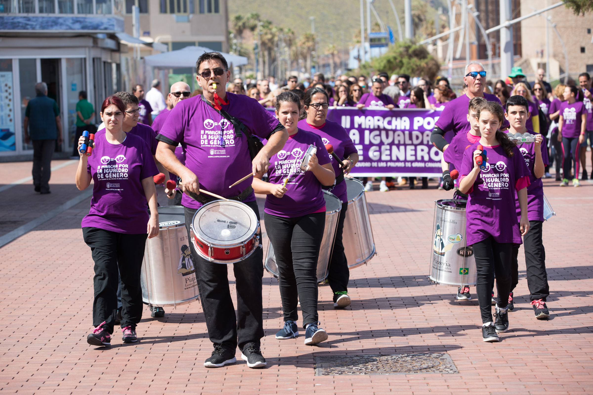 Marcha por la igualdad en Las Palmas de Gran Canaria