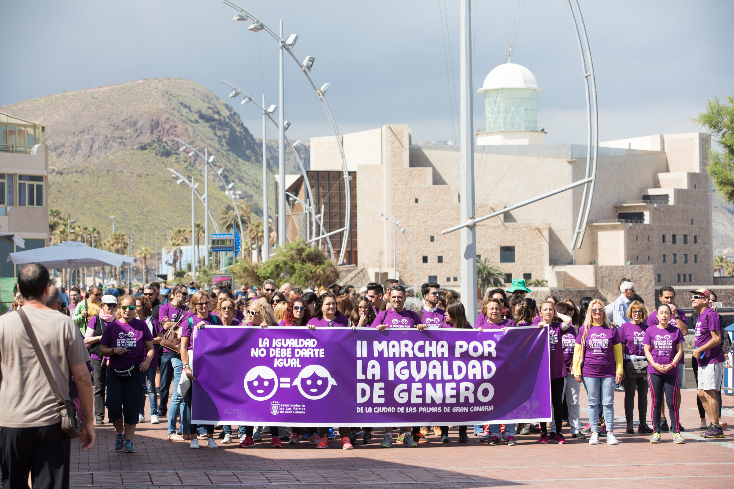 Marcha por la igualdad en Las Palmas de Gran Canaria