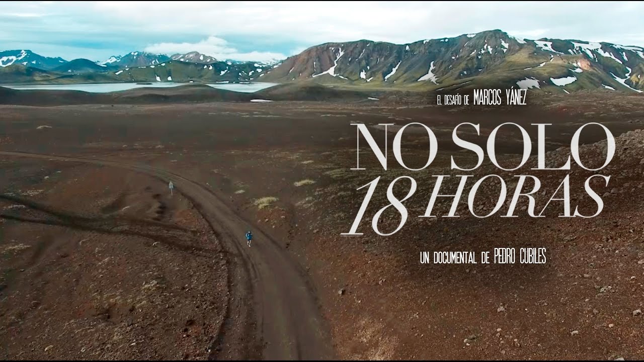 Cartel de "No solo 18 horas"
