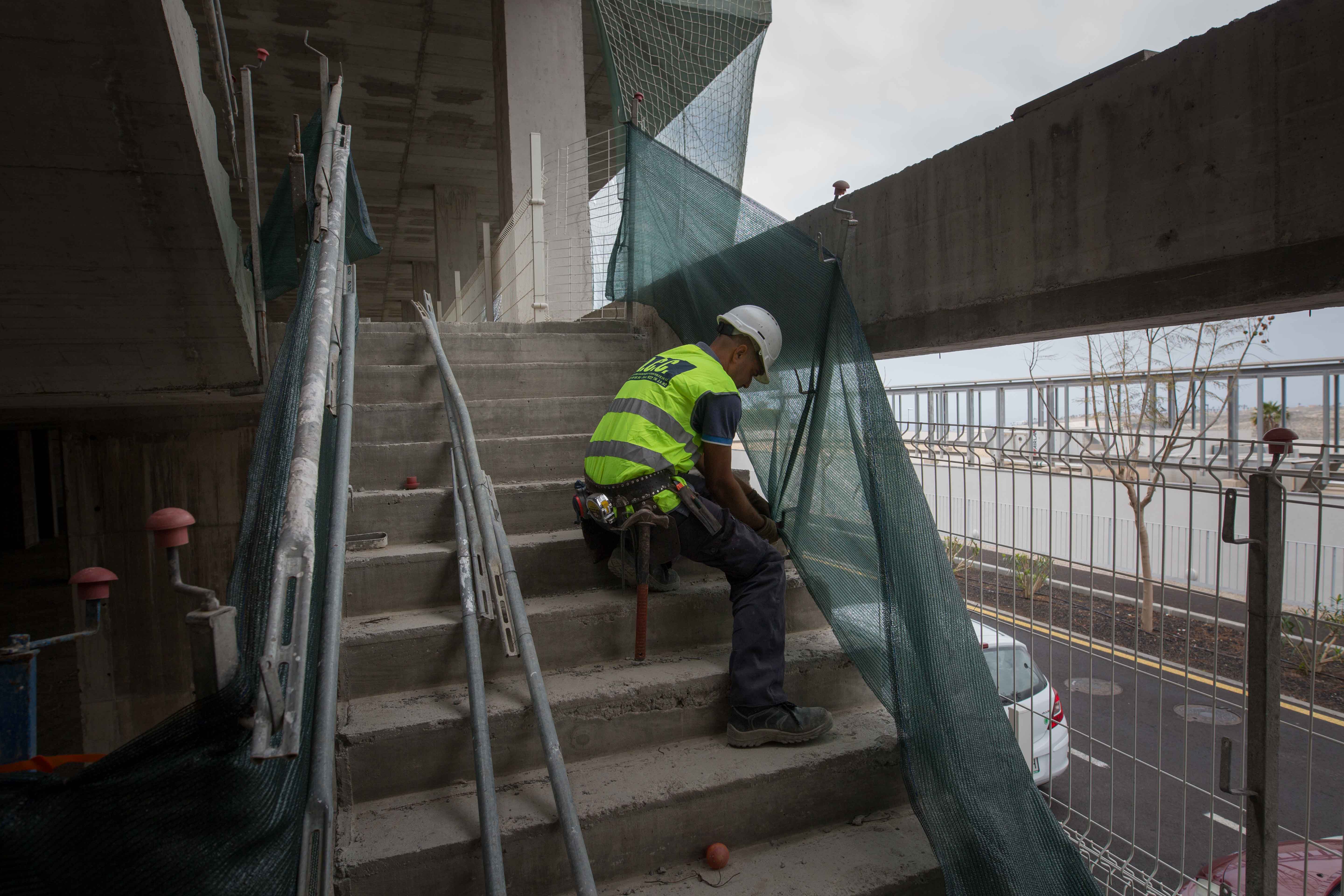 Obras del Hospital del Sur de Tenerife