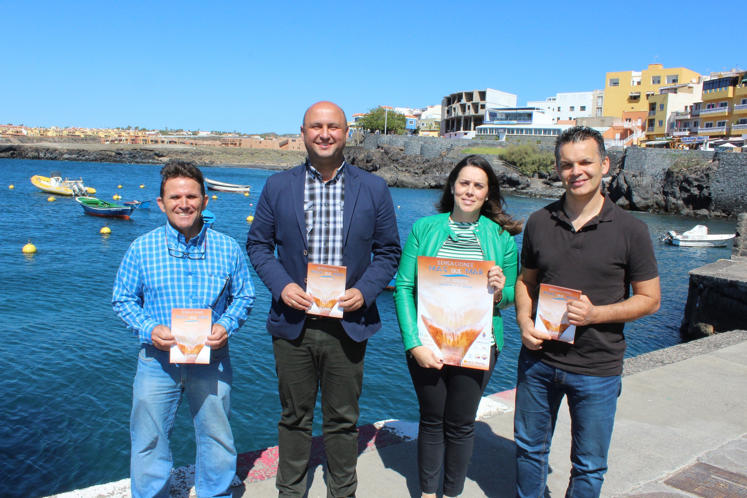 Presentación "Sensaciones Más que Mar" en Los Realejos