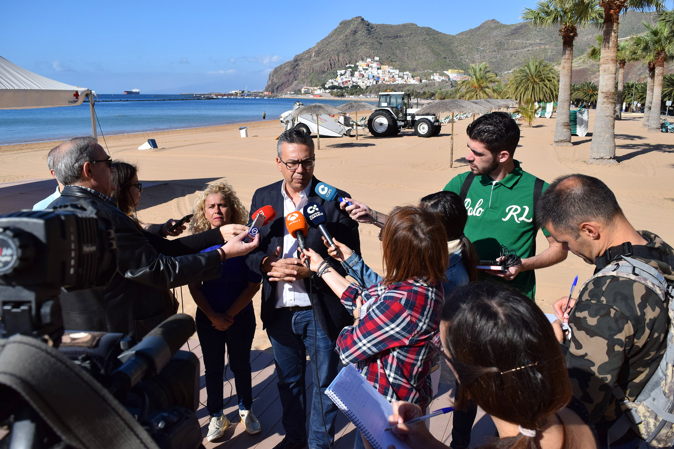 Presentación mejoras de la Playa de Las Teresitas