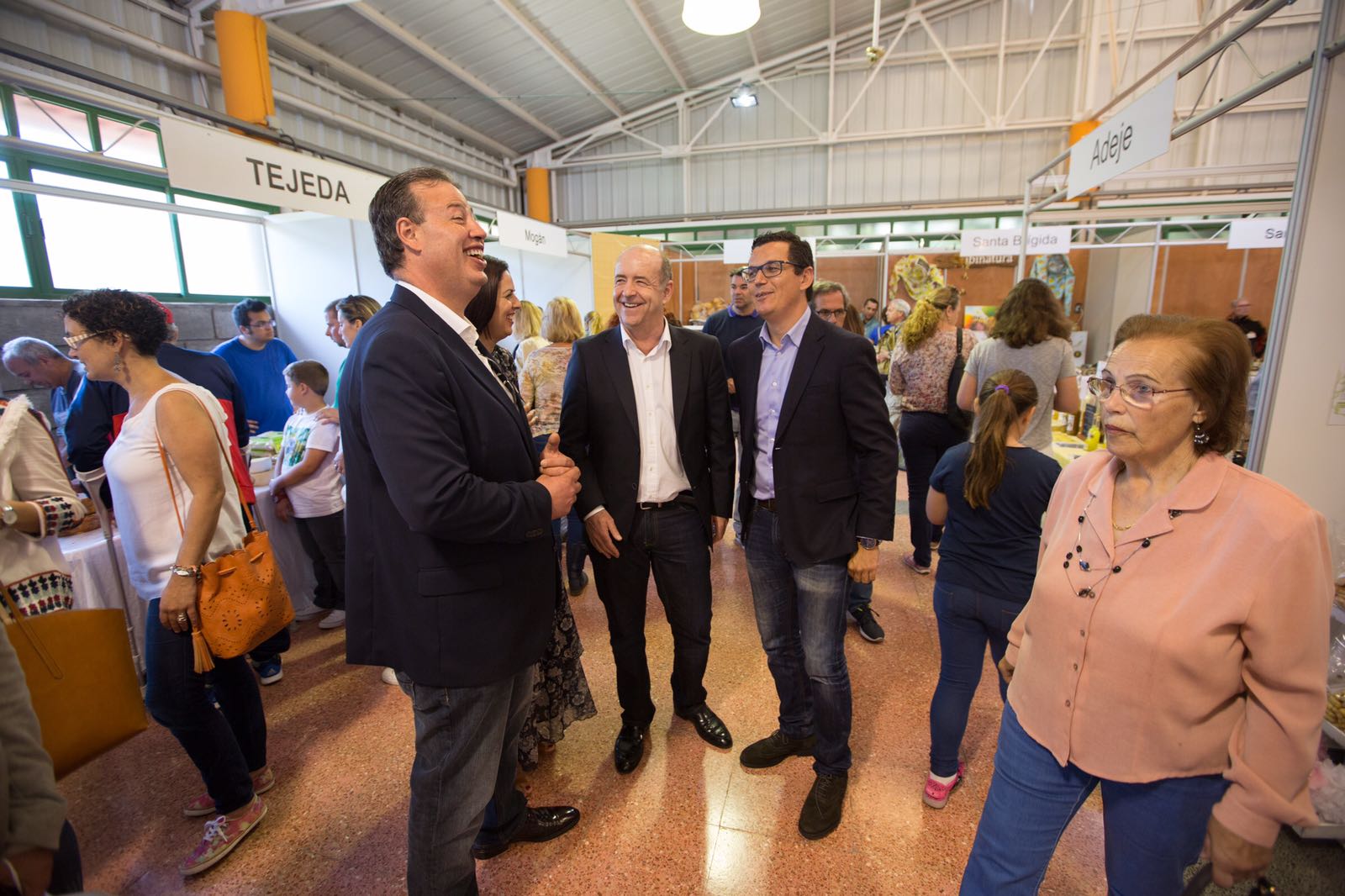 Pablo Rodríguez en la Feria de San Mateo