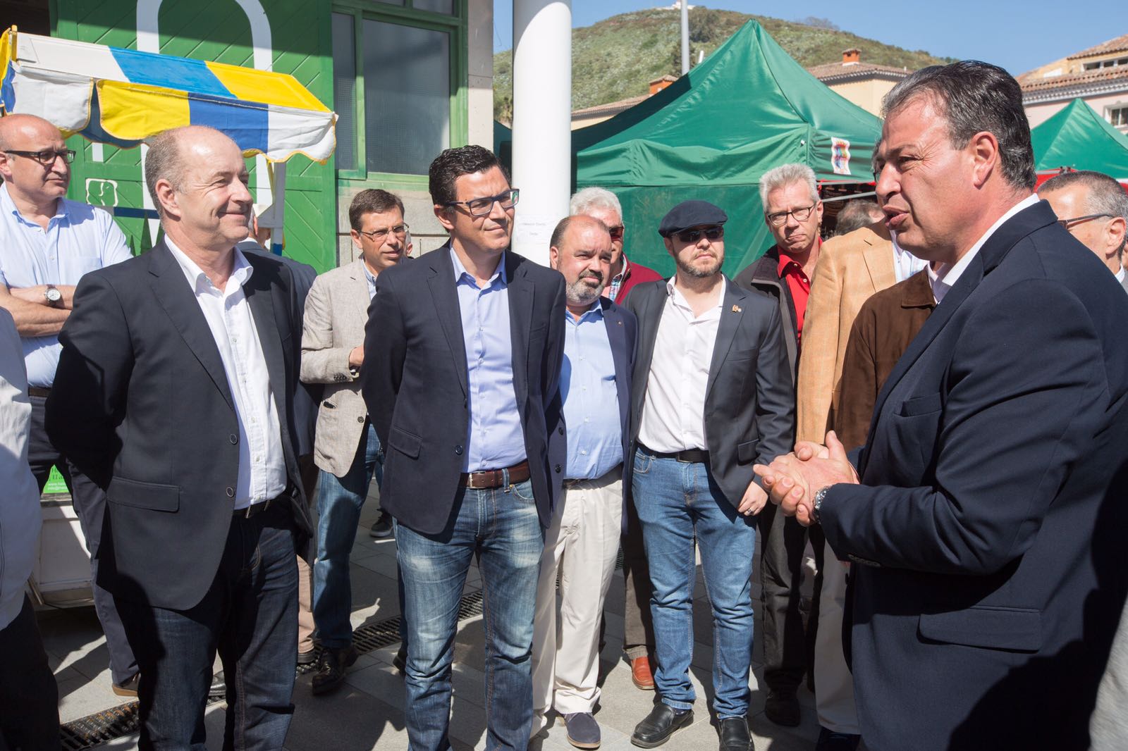 Pablo Rodríguez en la Feria de San Mateo