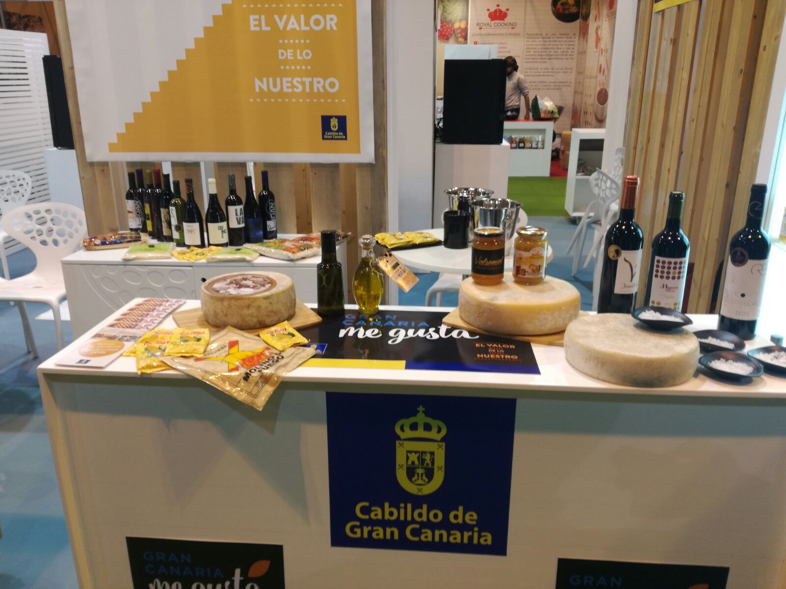 Stand de Gran Canaria en el Salón de Gourmets de Madrid