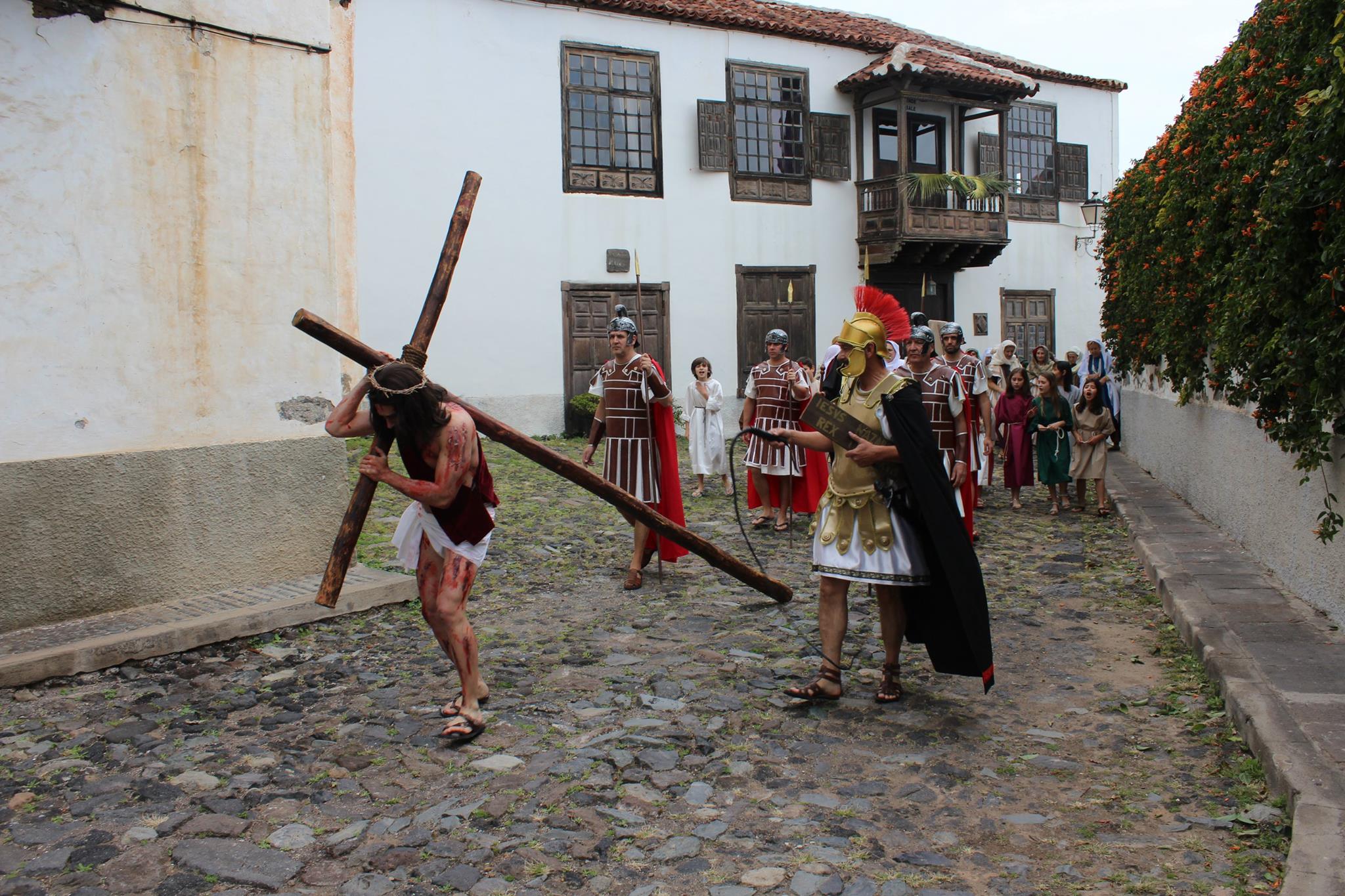 Representación de la Pasión de Cristo en San Juan de la Rambla