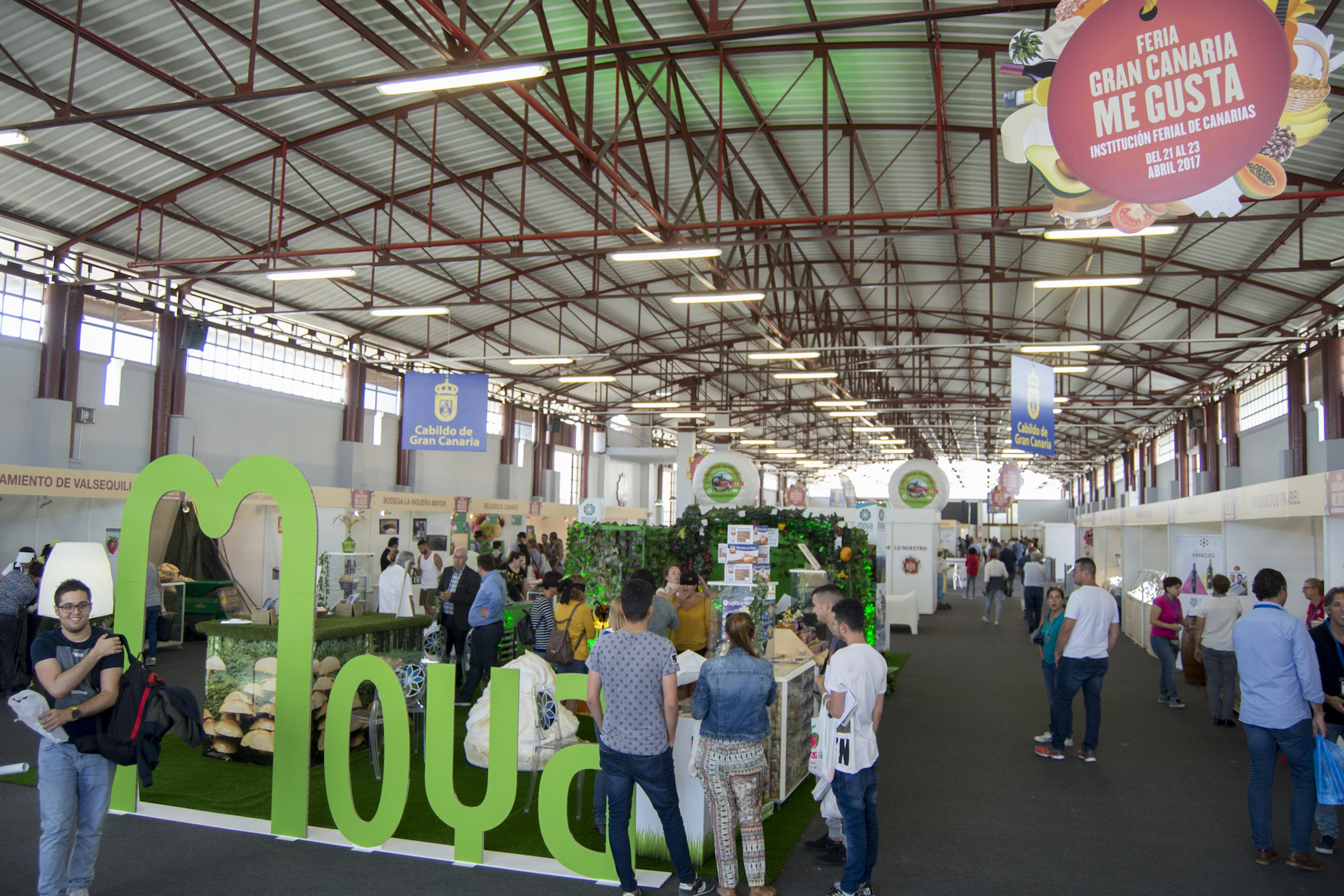 Stand de Moya en la Feria Gran Canaria me Gusta