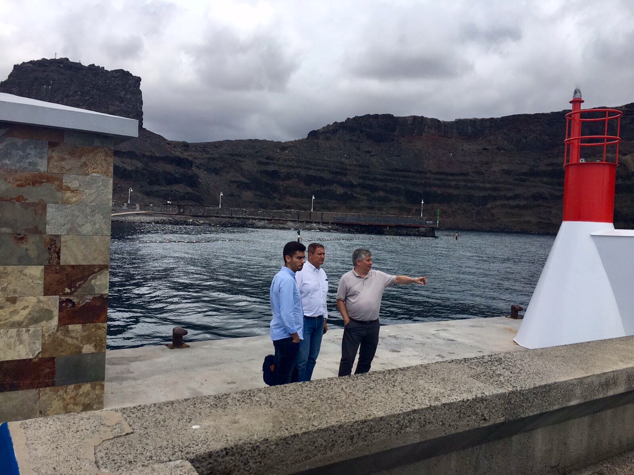 Visita al puerto de Agaete