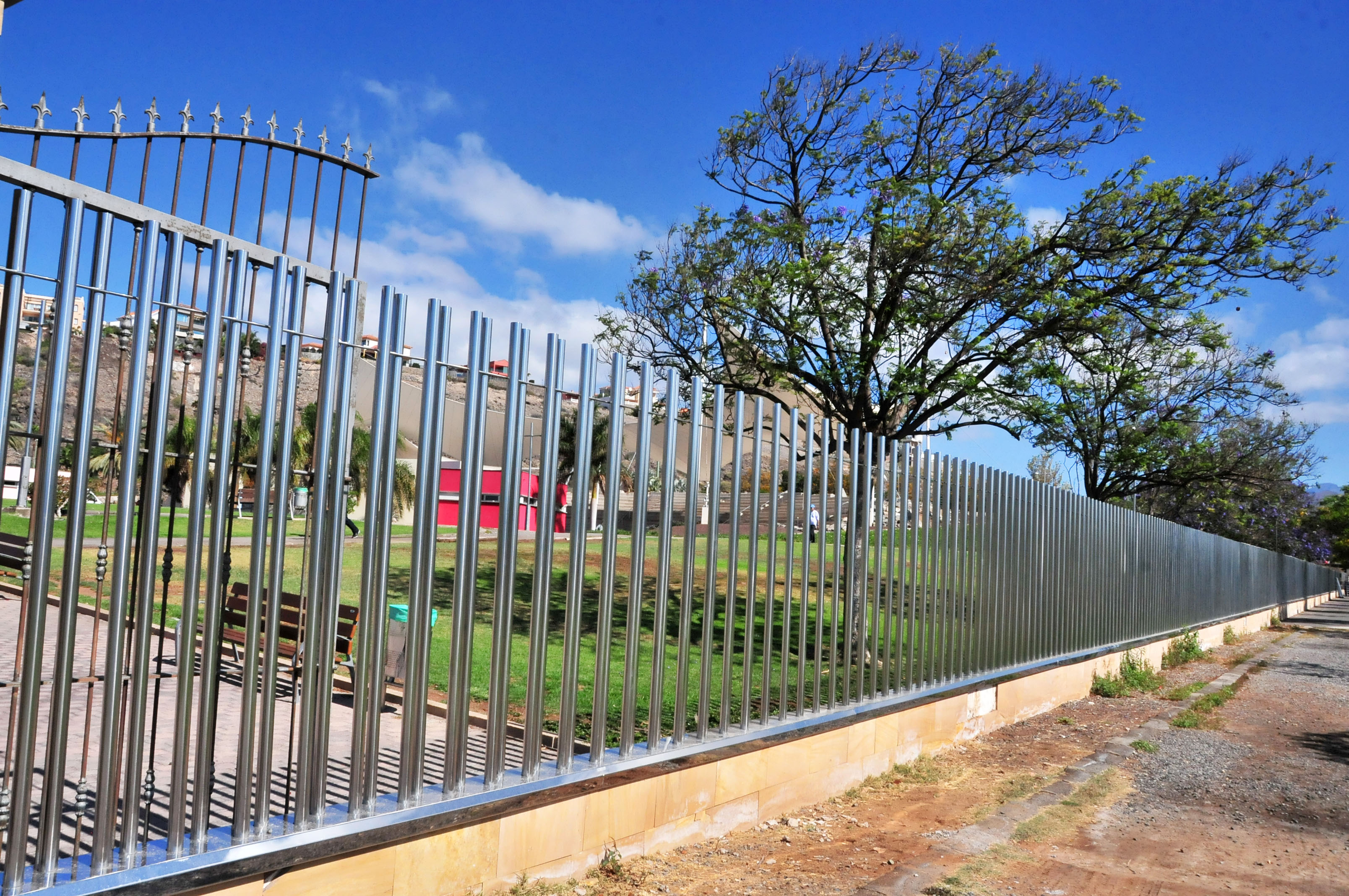 Nueva valla del Parque del Sur de San Bartolomé de Tirajana