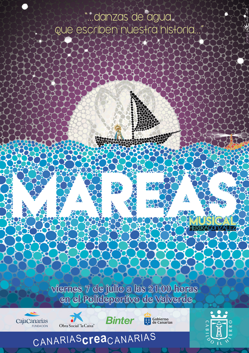 Cartel del Musical Mareas