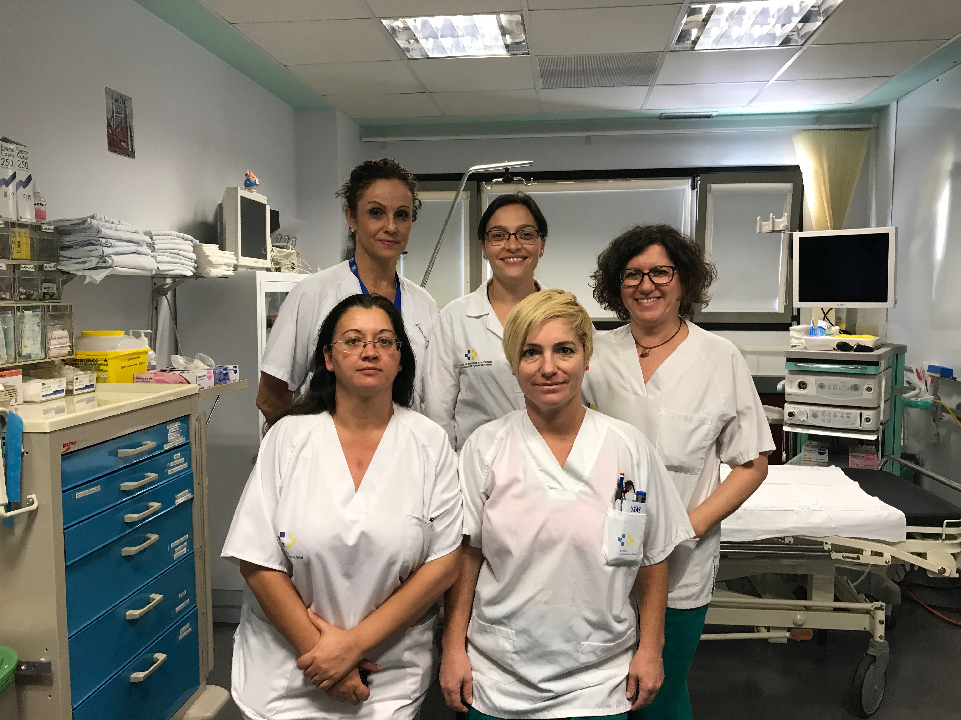 Equipo sanitario de Fuerteventura