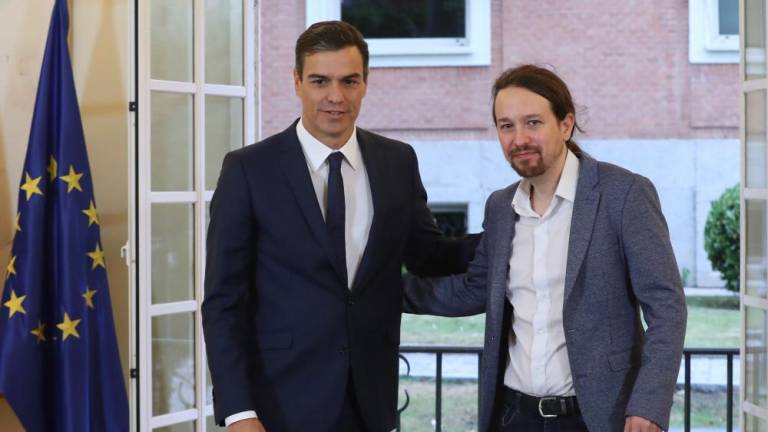 Pedro Sanchez y Pablo Iglesias