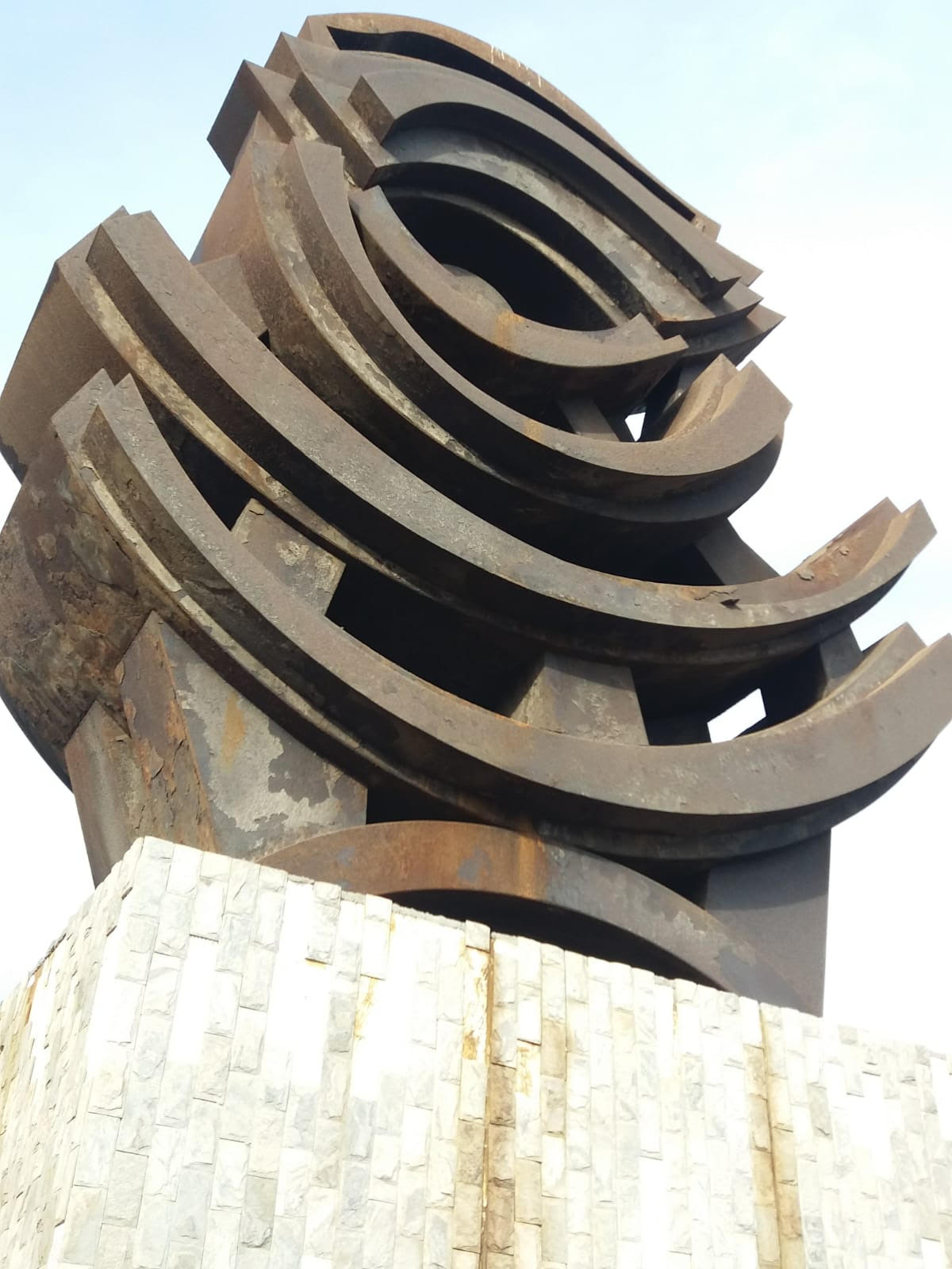 Escultura oxidada