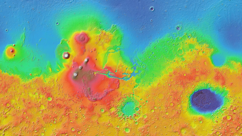 Imagen de Google Mars