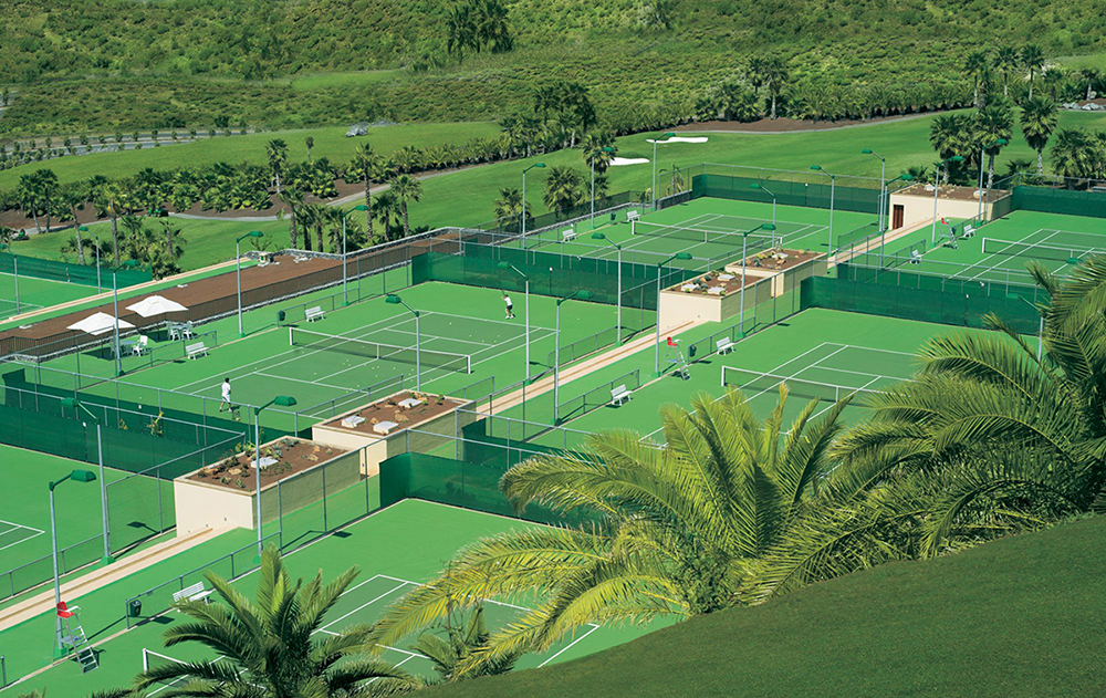 Abama Tennis Academy Vista de Abama Tennis Academy