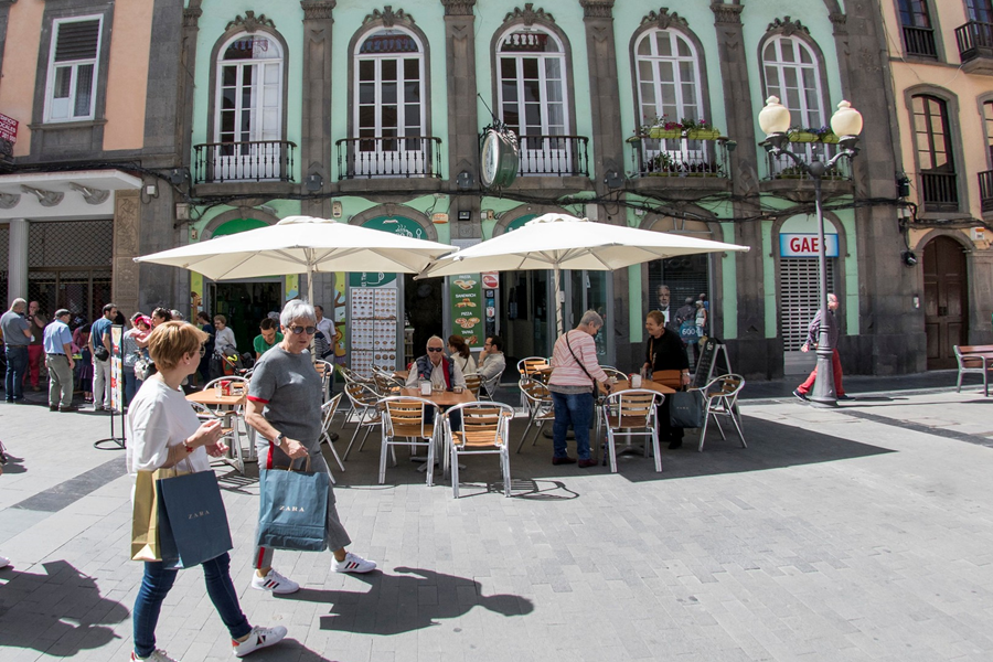 Calle Triana en Las Palmas de Gran Canaria