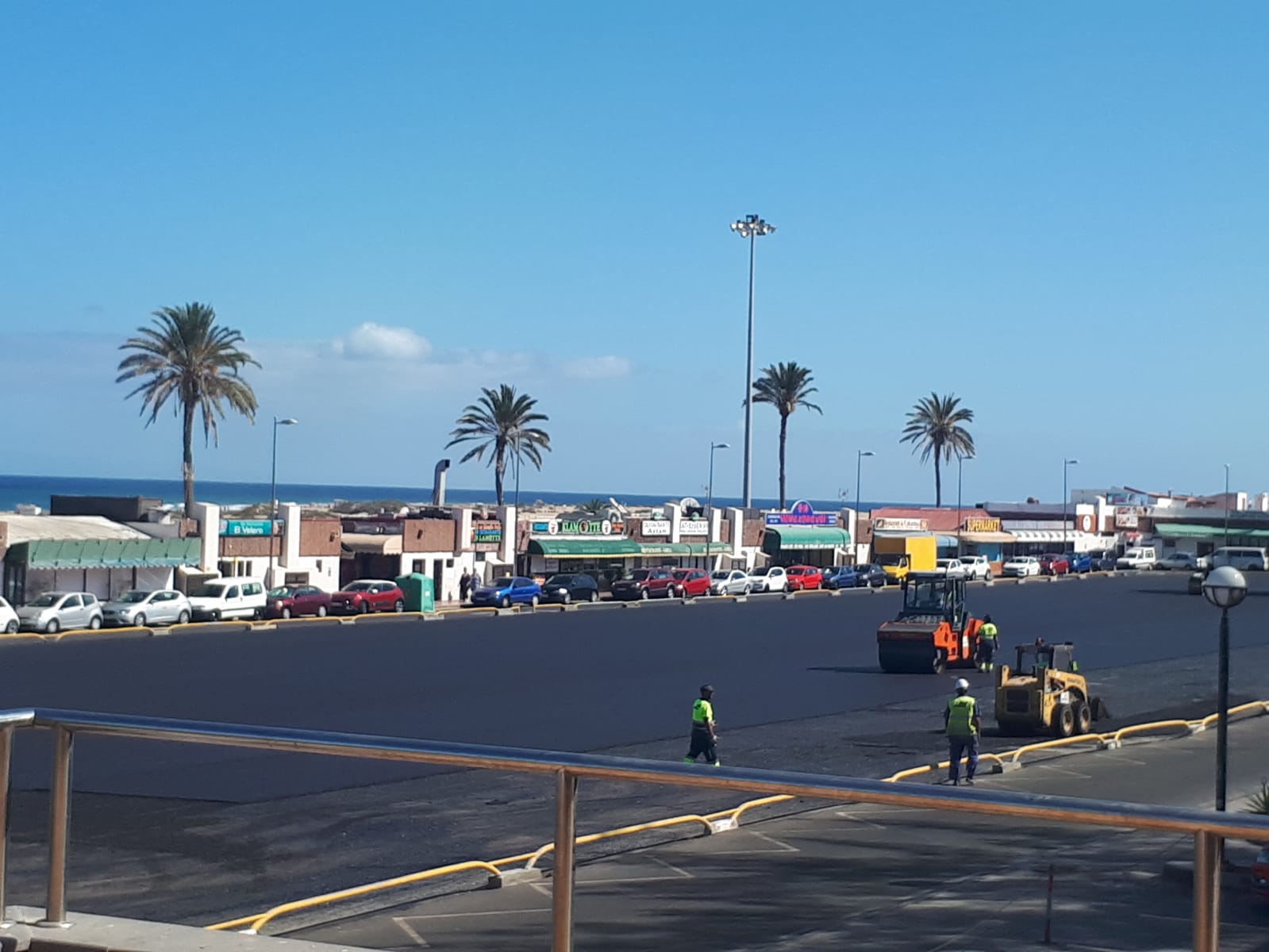 Obras del Aparcamiento Anexo II de Playa del Inglés