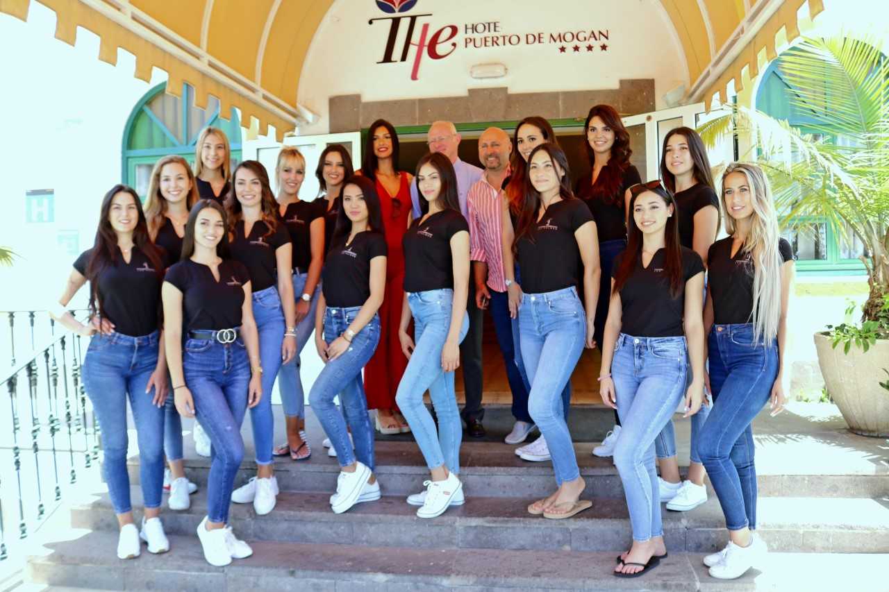Las candidatas a Miss Universo Las Palmas en Mogán