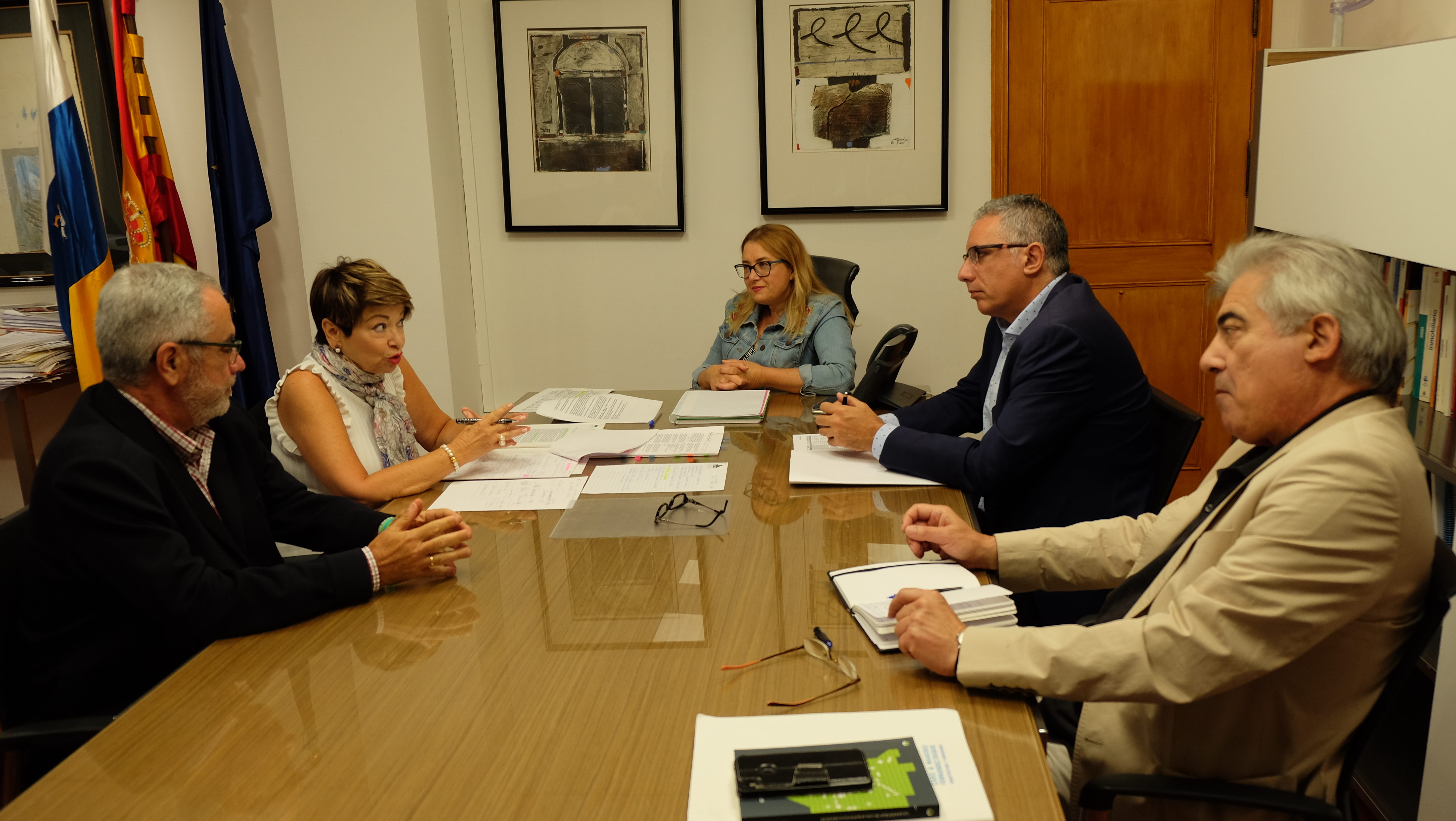 Reunión del Plan Canario de Vivienda