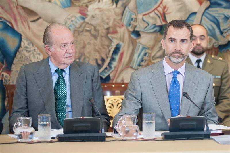 Reyes Felipe Vi y Juan Carlos I