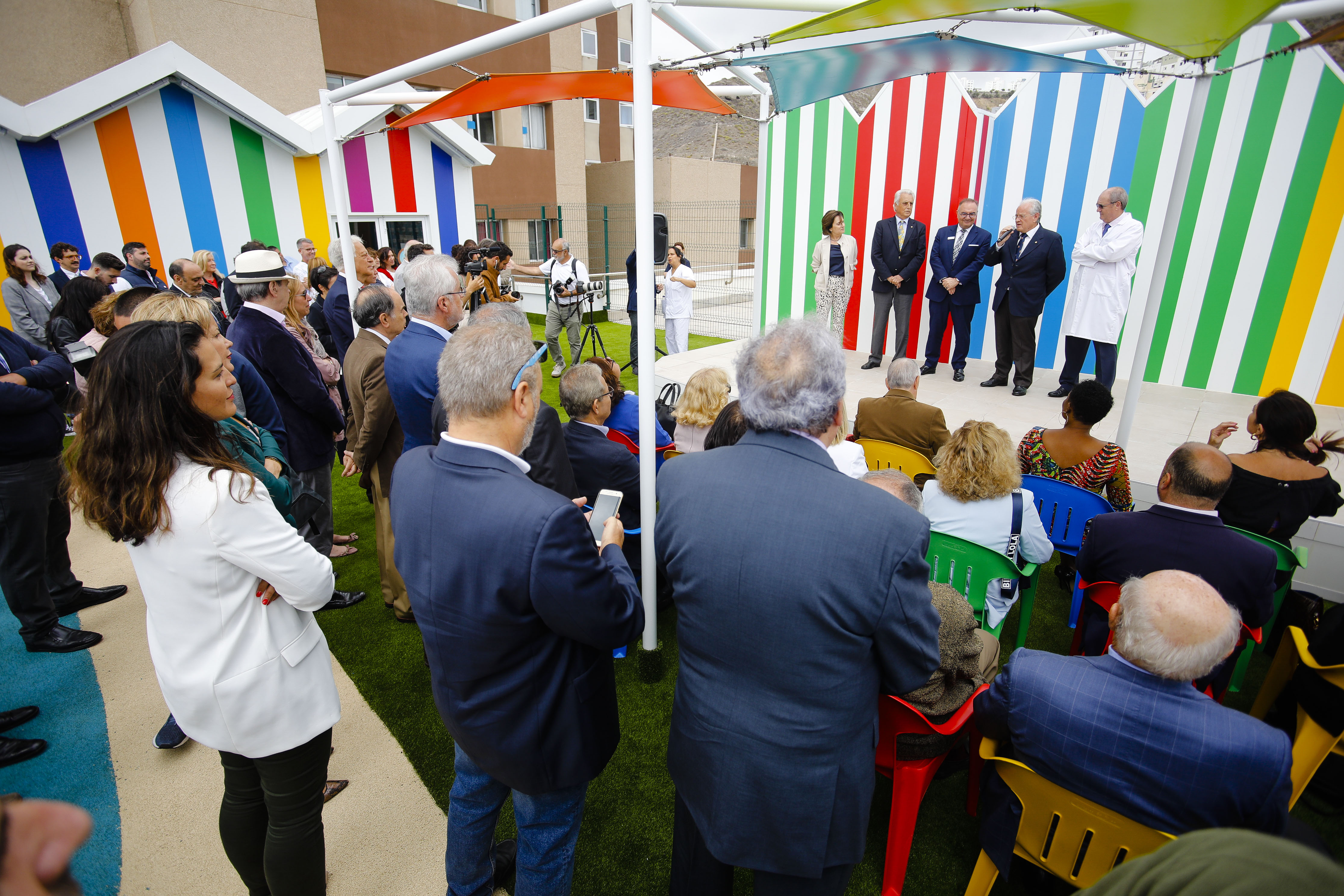 Inauguración de la Terraza Solidaria Rotary