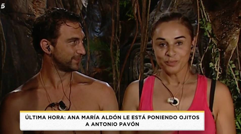 Antonio Pavón y Ana María Aldón en Supervivientes