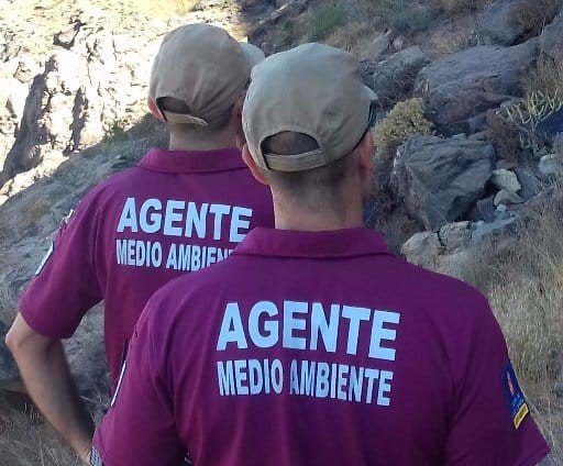 agentes de Medio Ambiente del Cabildo de Gran Canaria