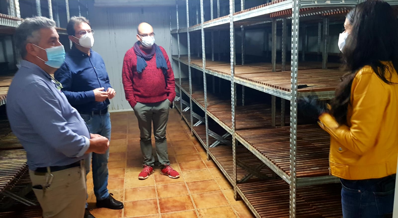 Puesta en marcha de la cámara de maduración de quesos de Gasam en La Palma