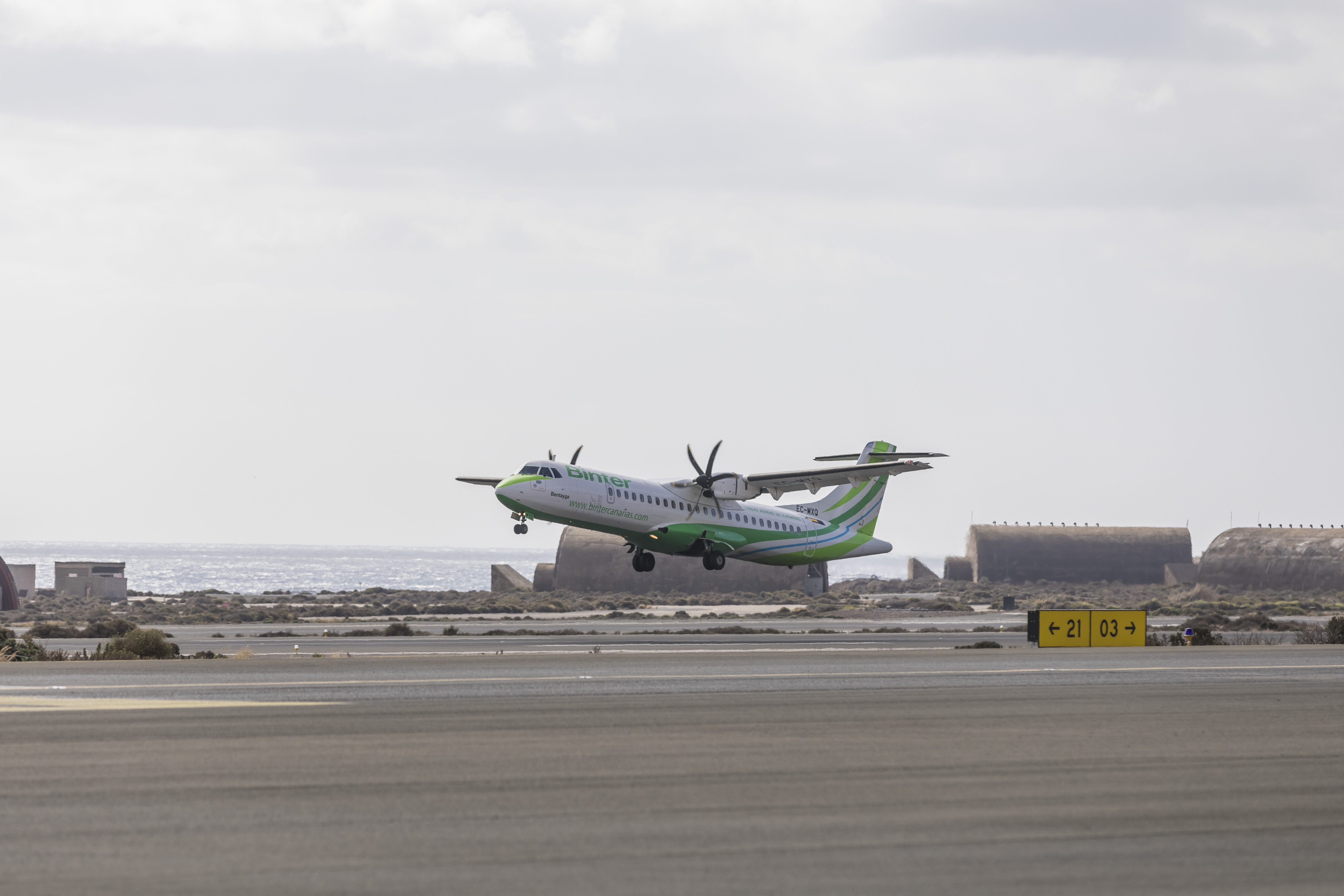 Avión de Binter