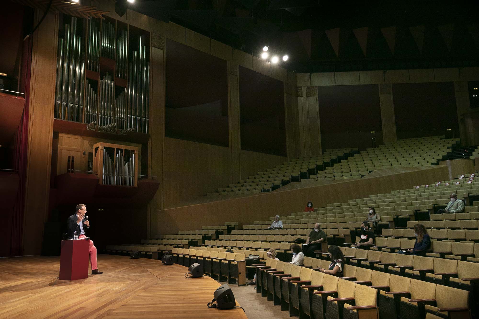 El Auditorio Alfredo Kraus y el Teatro Pérez Galdós continúan su actividad con nuevas medidas. Gran Canaria