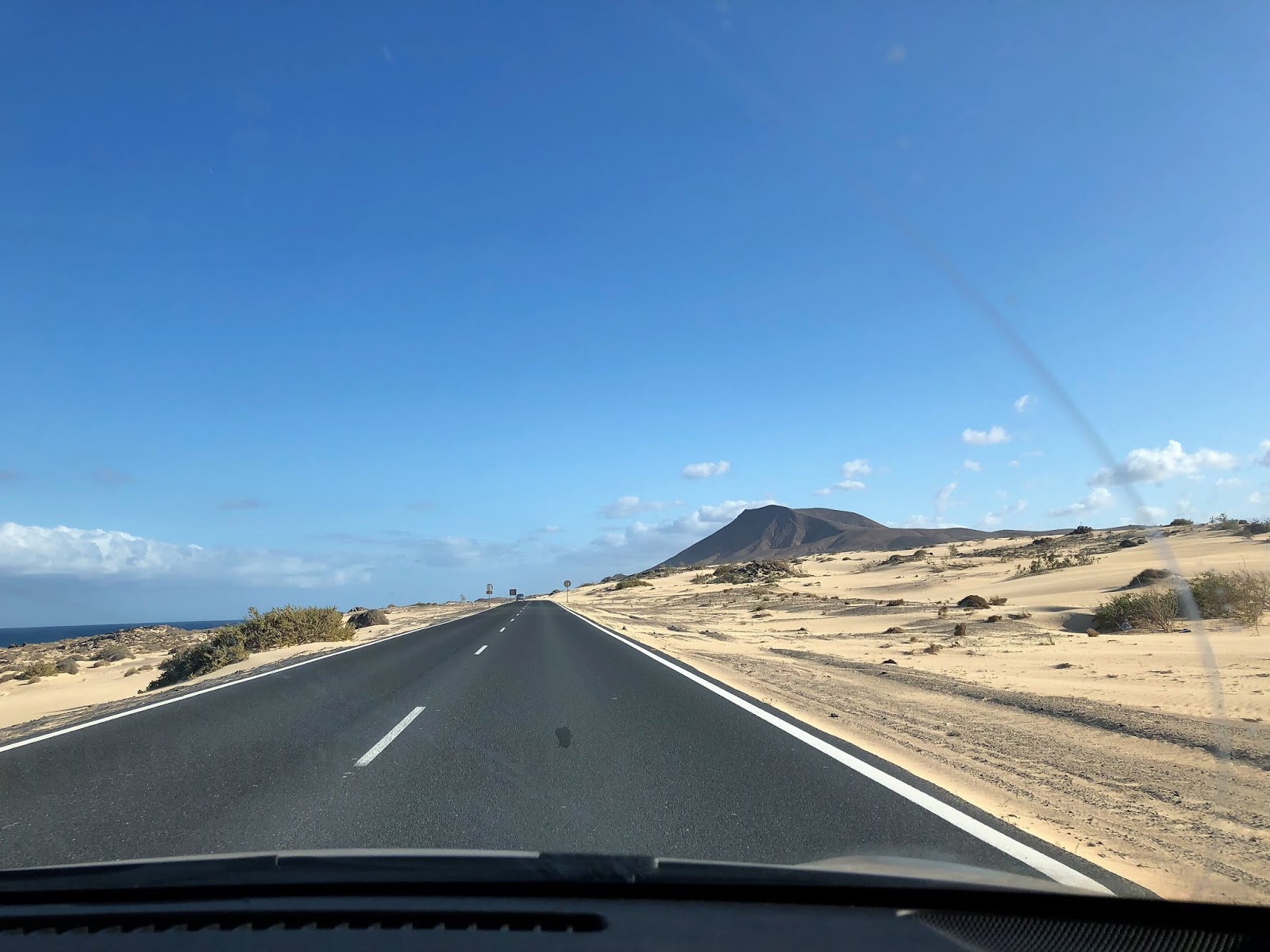 Carretera de Corralejo. Fuerteventura