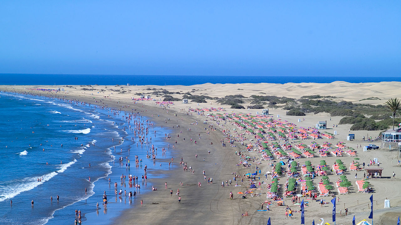 Playa del Inglés. Gran Canaria Playa del Inglés. Gran Canaria