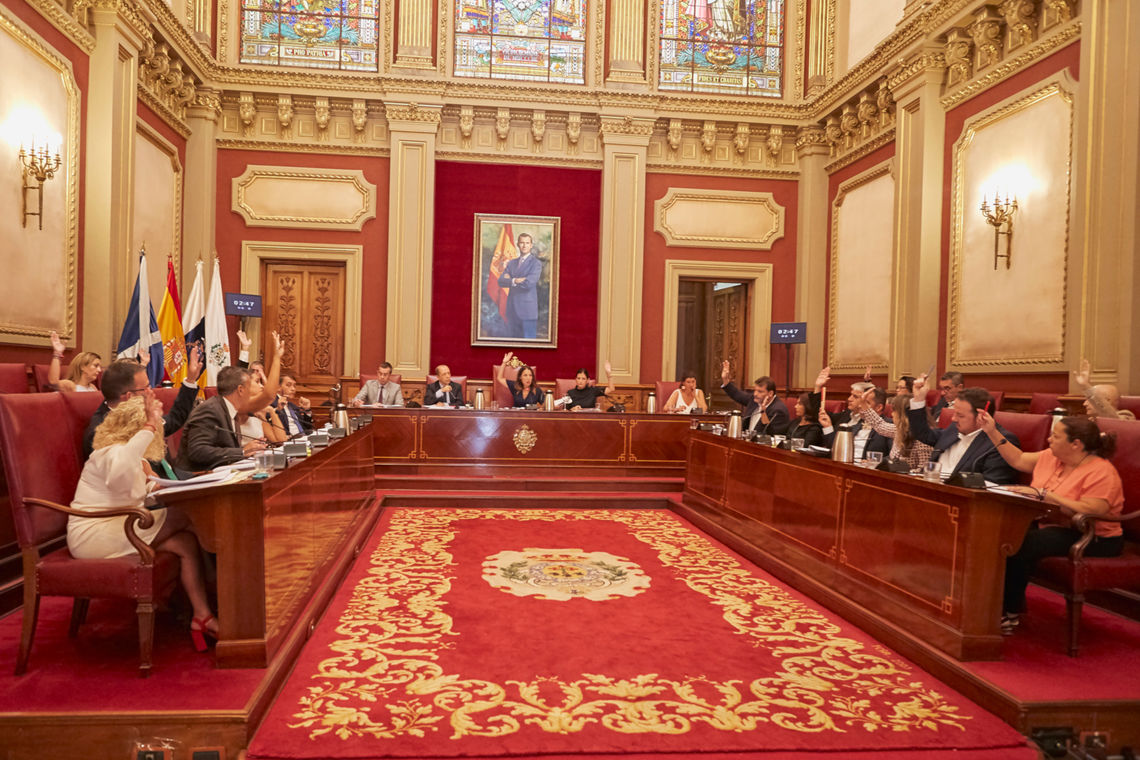 Pleno del Ayuntamiento de Santa Cruz de Tenerife