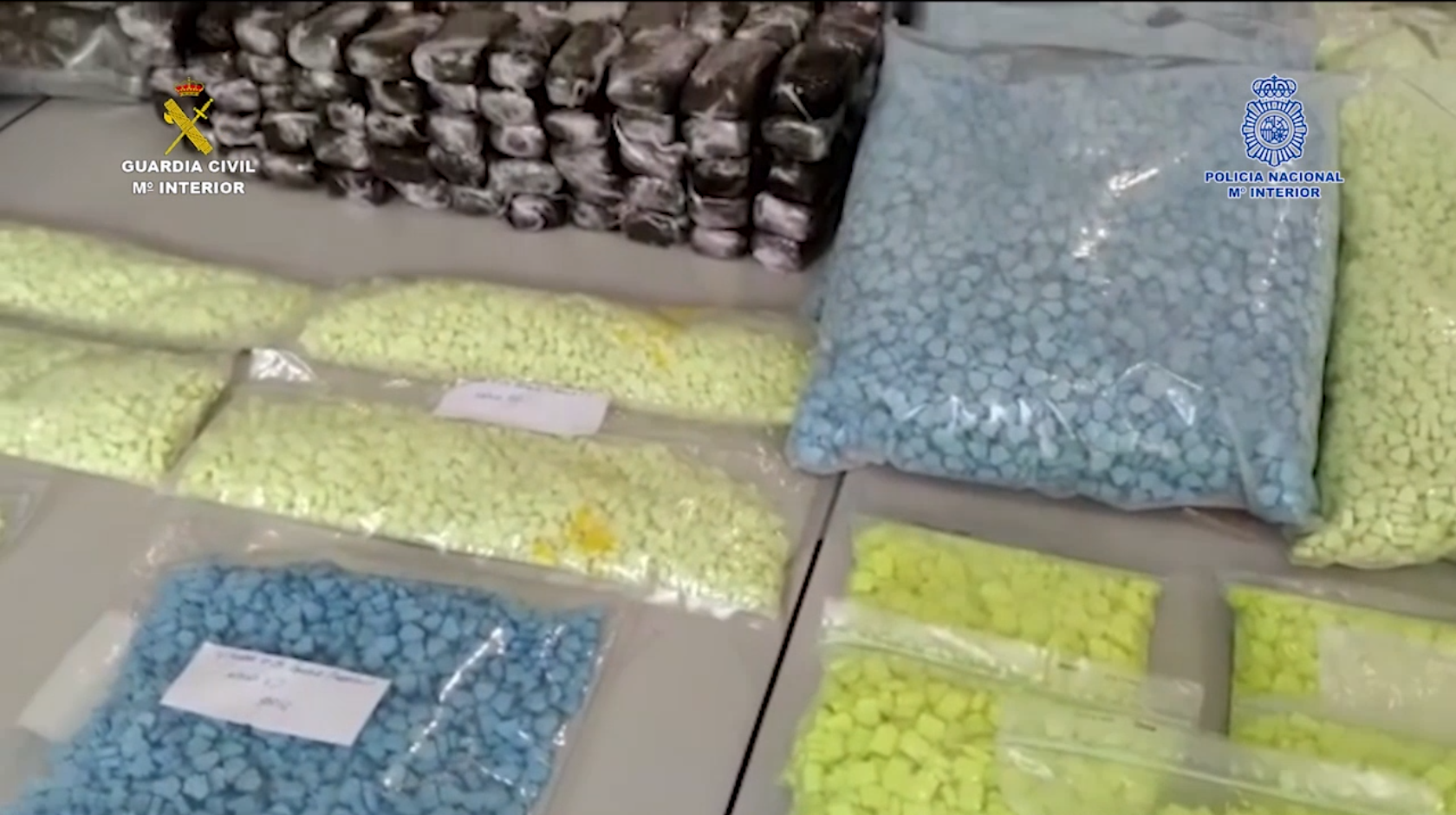Droga incautada por la Policía Droga incautada por la Policía