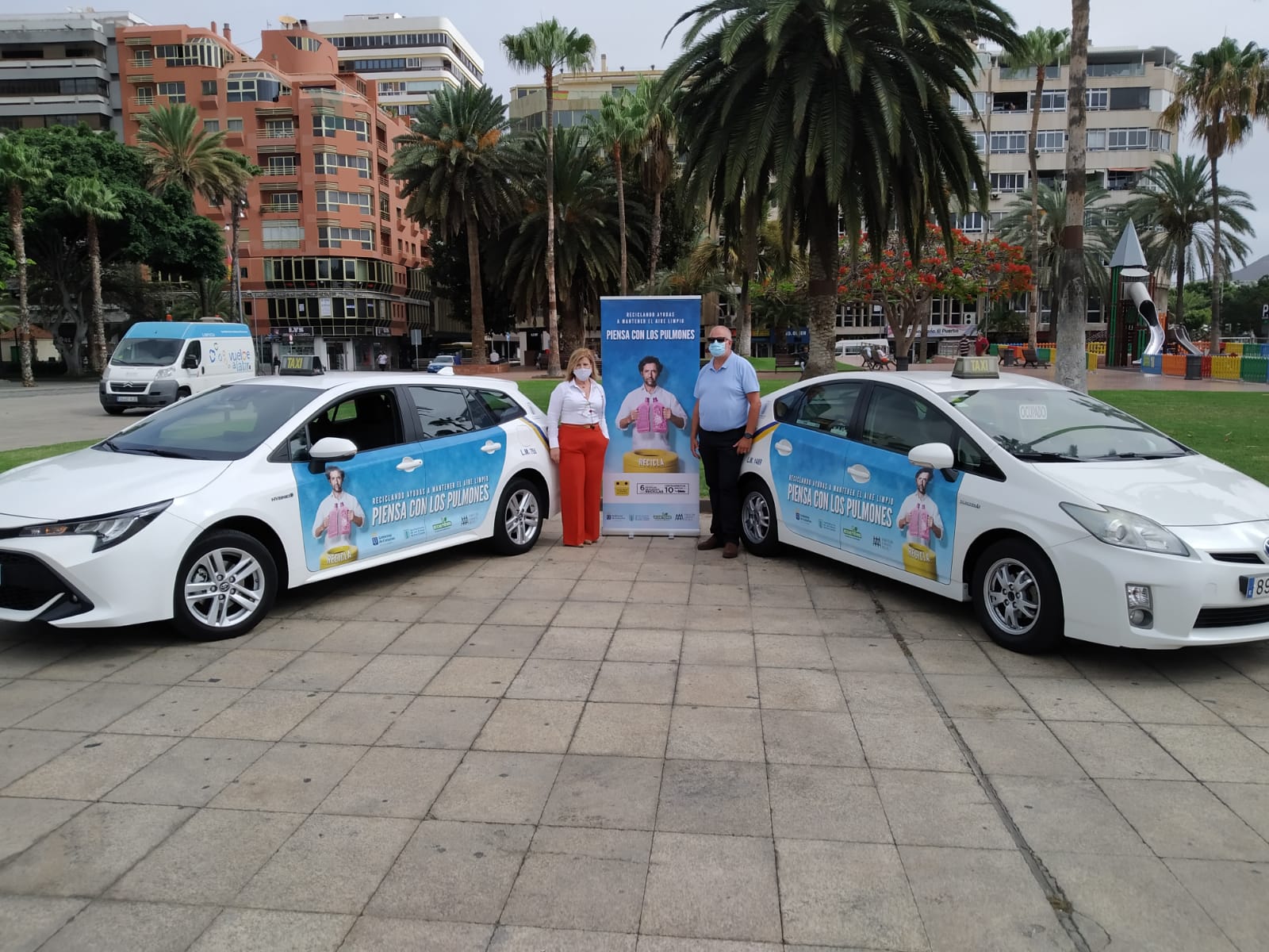 Campaña "Piensa con los pulmones" de Las Palmas de Gran Canaria