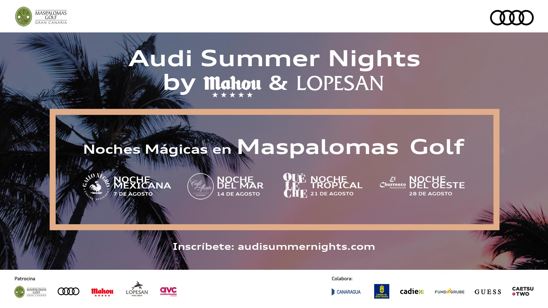 Audi Summer Nights by Mahou & Lopesan Audi Summer Nights by MAHOU & Lopesan
