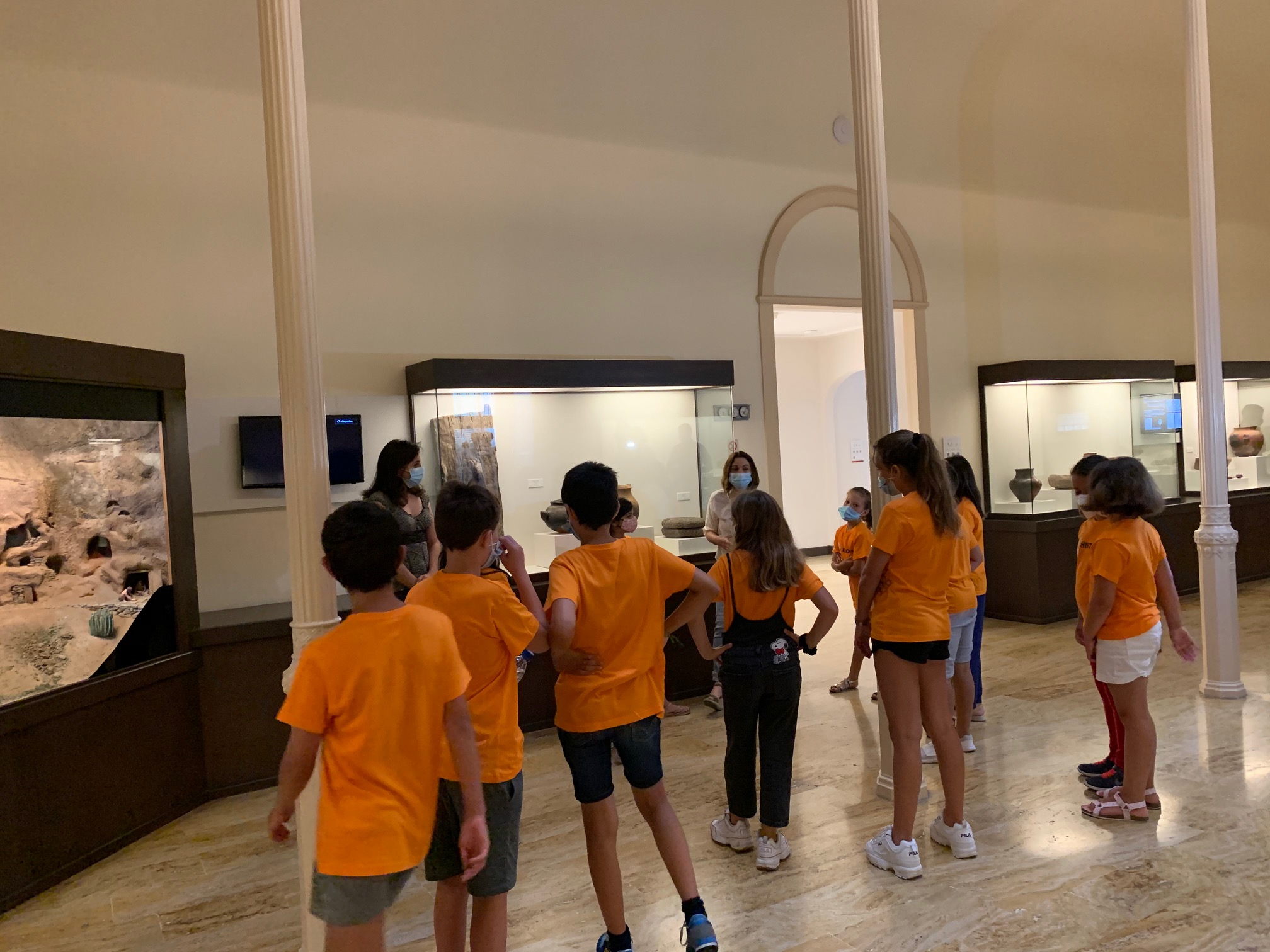 Taller infantil de El Museo Canario. Las Palmas de Gran Canaria