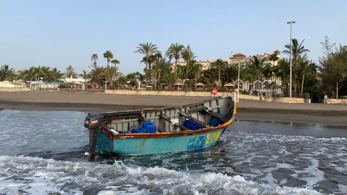 Patera en Gran Canaria