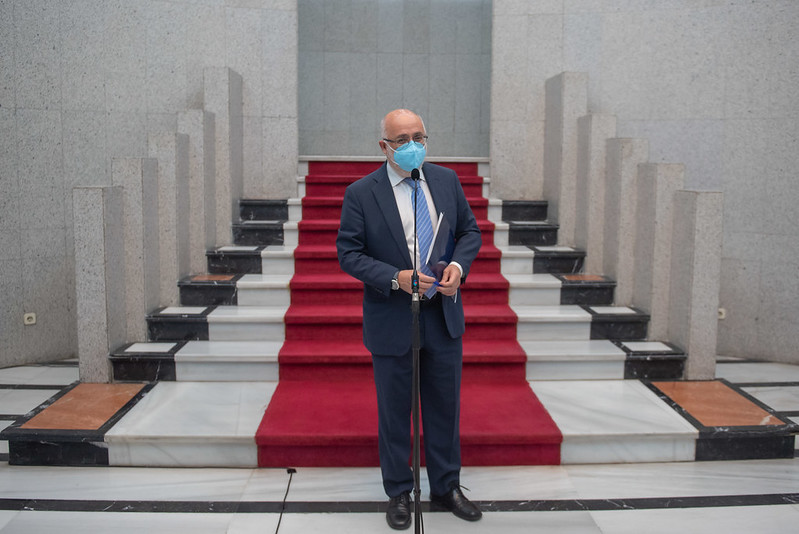 Antonio Morales, presidente del Cabildo de Gran Canaria