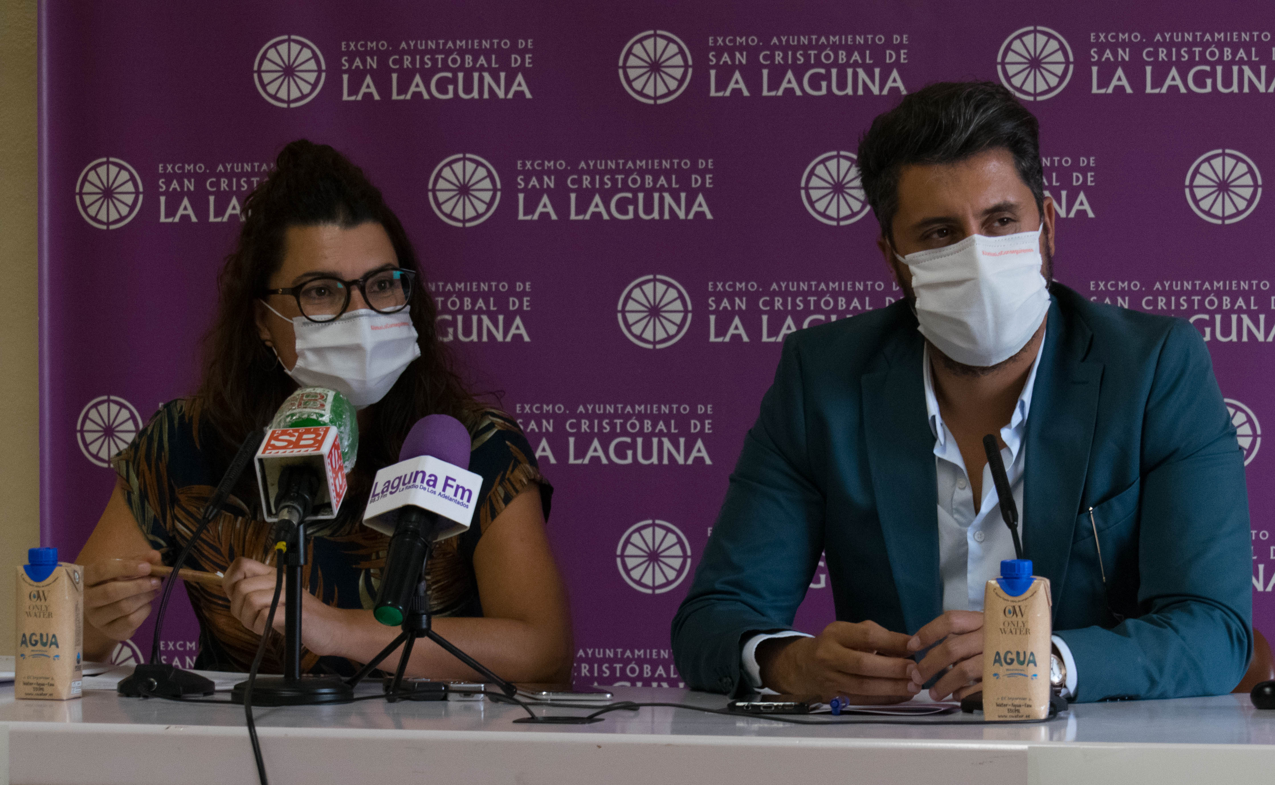 Luis Yeray Gutiérrez y María José Roca. San Cristóbal de La Laguna