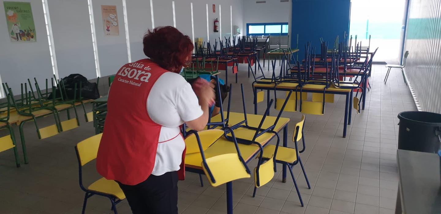 Servicio de comedor del CEIP Almácigo, Guía de Isora. Tenerife Servicio de comedor del CEIP Almácigo, Guía de Isora. Tenerife