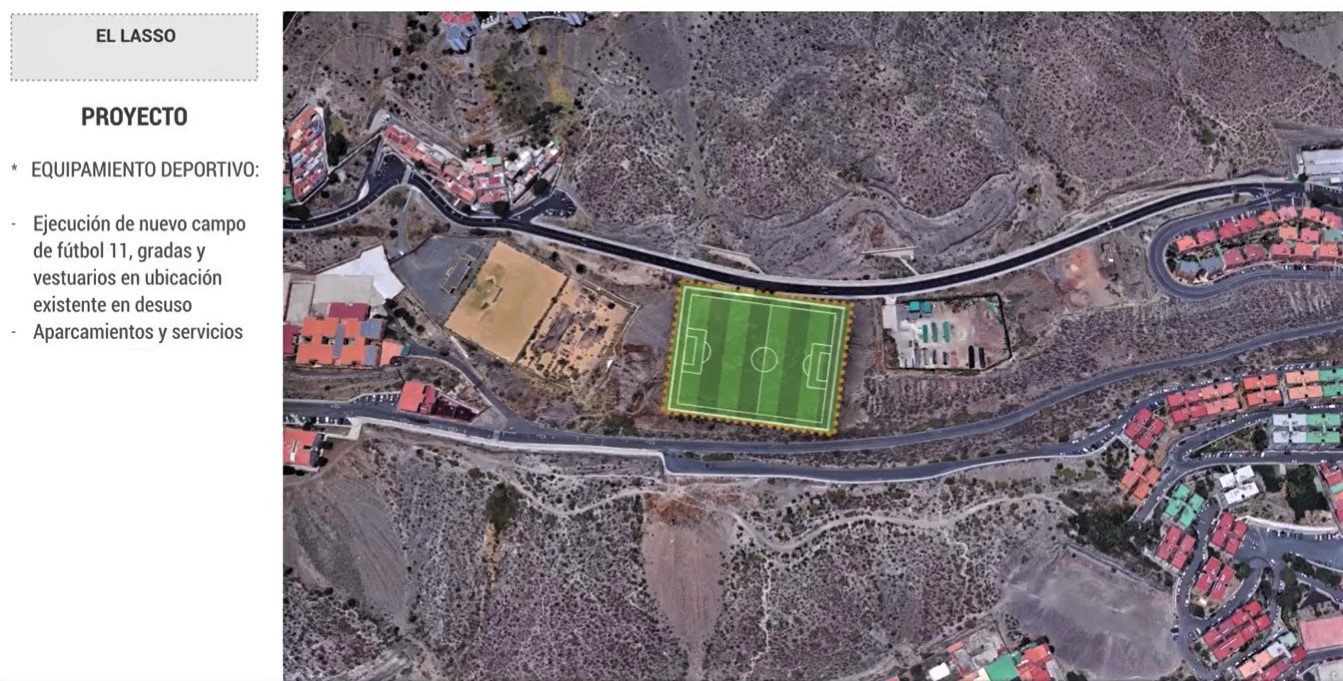 El IMD adjudica la construcción del nuevo campo de fútbol de El Lasso