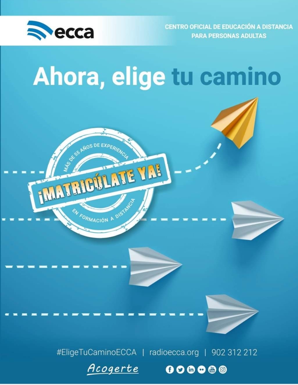Matrícula Abierta para formación en Radio Ecca Matrícula Abierta para formación en Radio Ecca