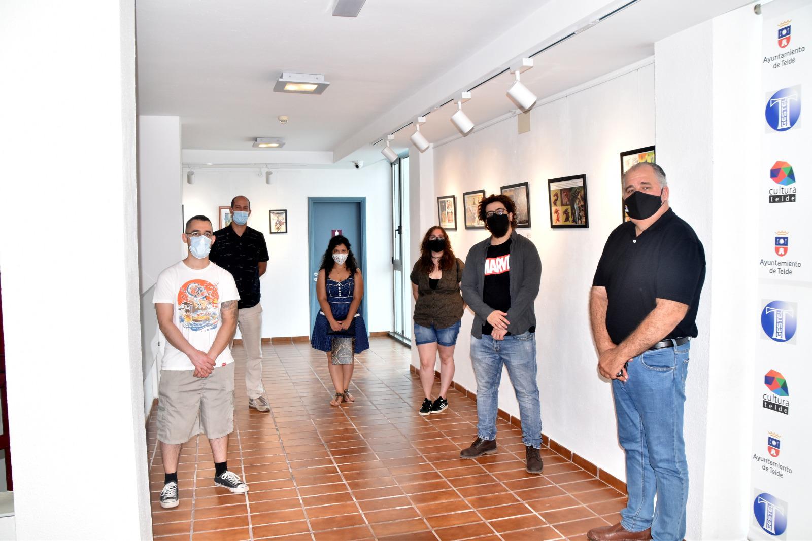 Inauguración de la exposición ‘Cómic y Fanzine en Canarias’ en el Teatro Juan Ramón Jiménez de Telde