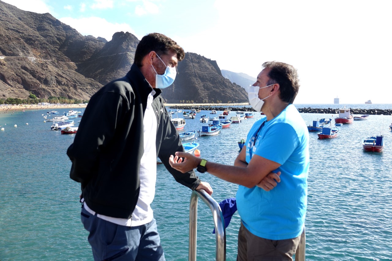 La playa de Antequera, escenario de una investigación del impacto de microplásticos
