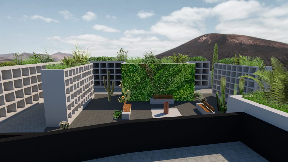 Proyecto de ampliación del Cementerio de San Bartolomé. Lanzarote