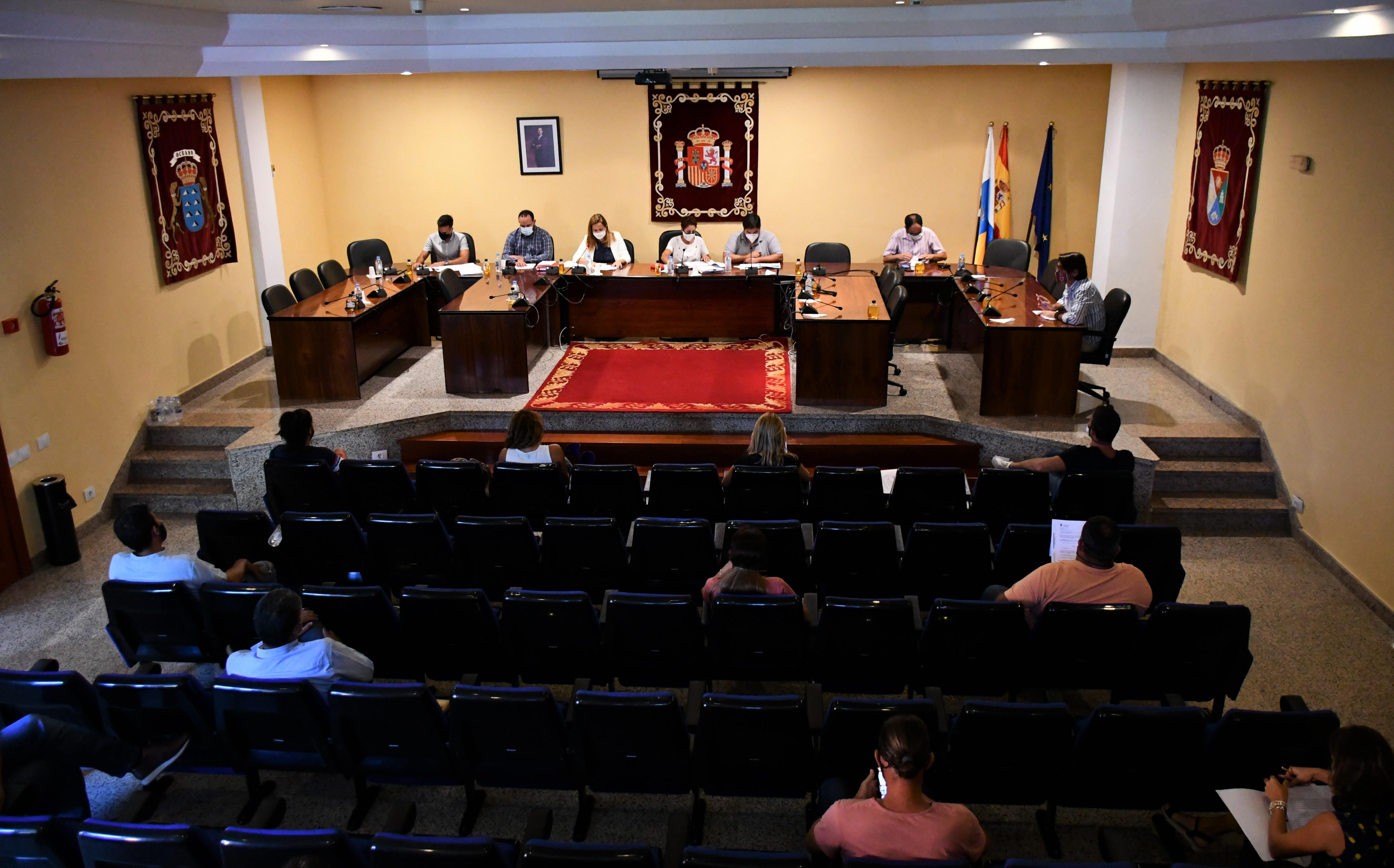 Pleno del Ayuntamiento de Mogán. Gran Canaria