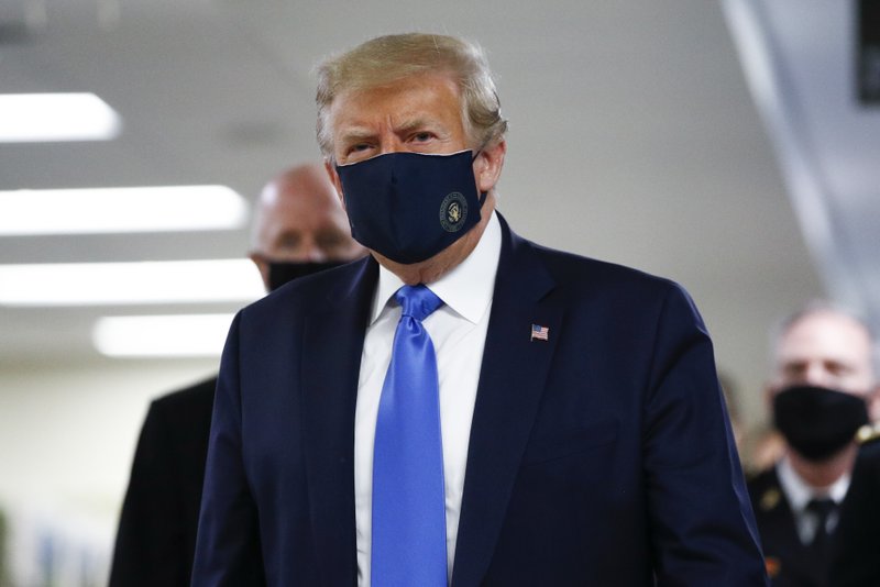 Donald Trump Donald Trump con mascarilla