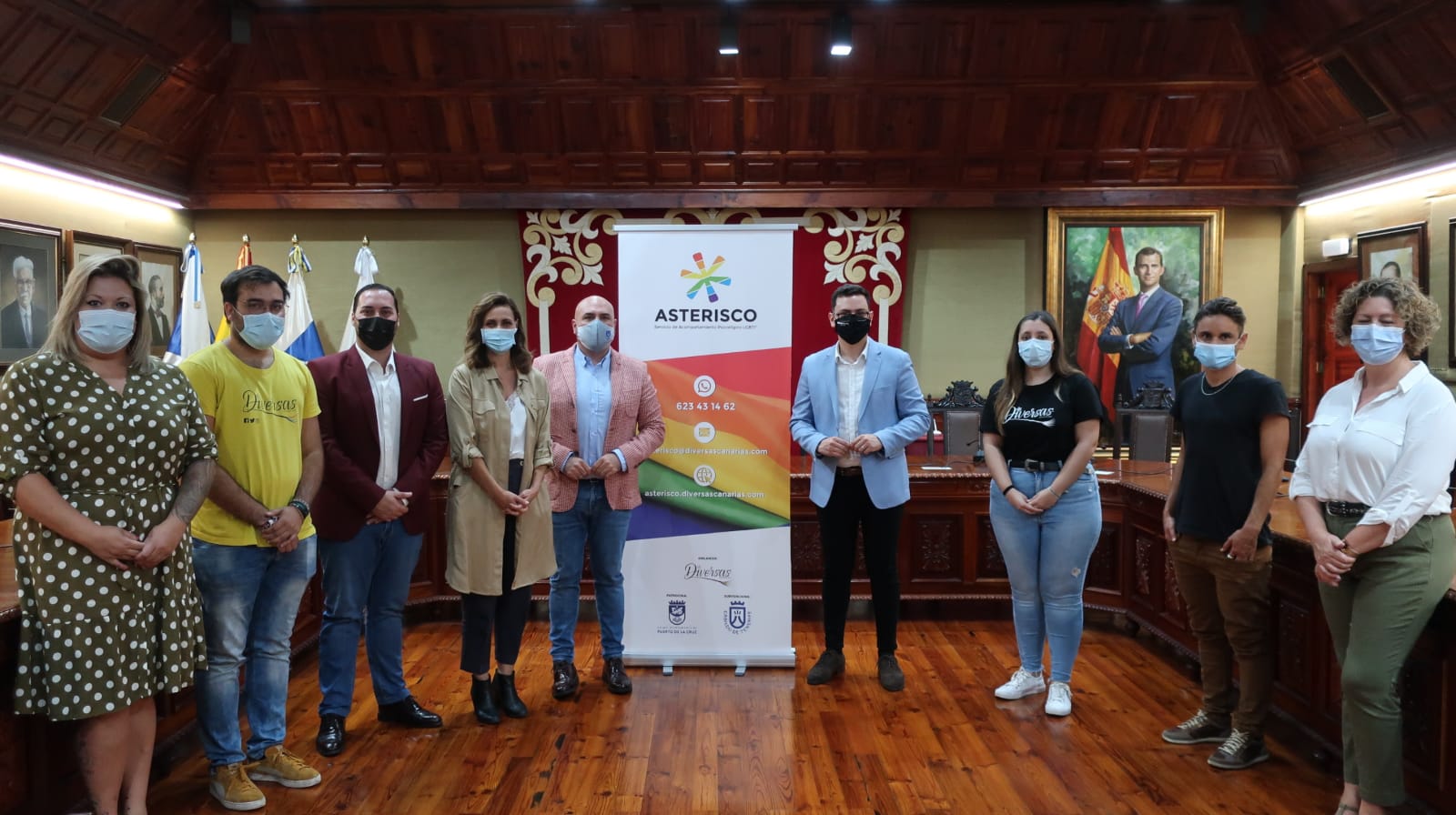 Asterisco, nuevo servicio de acompañamiento psicológico para las personas LGBTI* . Tenerife